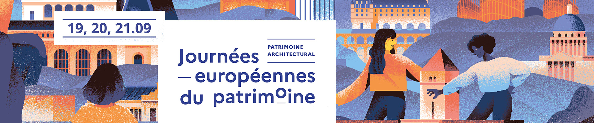 Journées Européennes du Patrimoine, 20-21 sept. 2025, thème : Patrimoine architectural