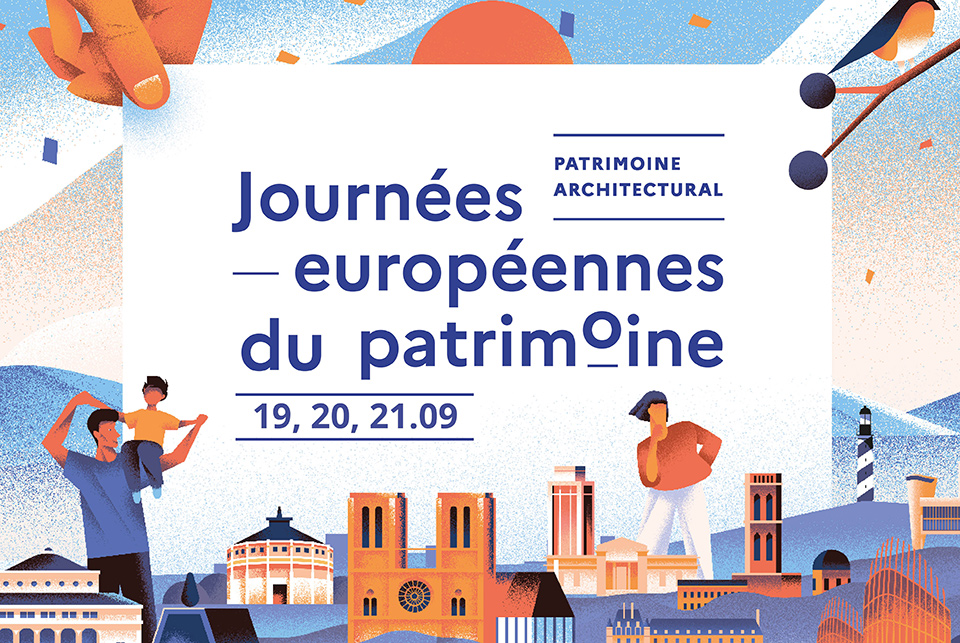 Journées Européennes du Patrimoine, 20-21 sept. 2025, thème : Patrimoine architectural
