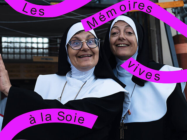 Les Mémoires vives à la Soie : Visite décalée "Non tantum sed etiam" par la Cie il sera une fois
