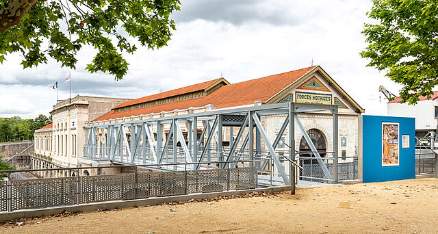 Belvédère de l'usine hydroélectrique de Cusset