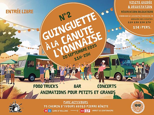 Guinguette Improvisée à La Fabrique de Bières la Canute Lyonnaise