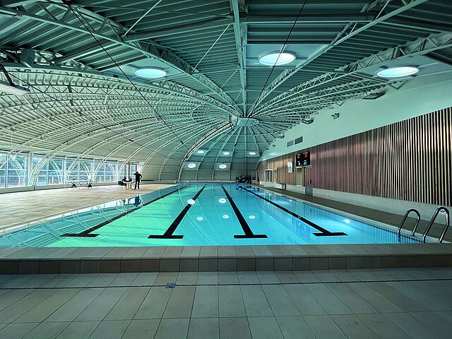 Visite de la piscine municipale l'Ammonite