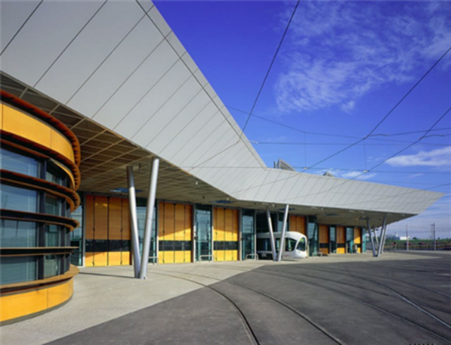 Visite du Centre de Maintenance Tramway de Saint-Priest
