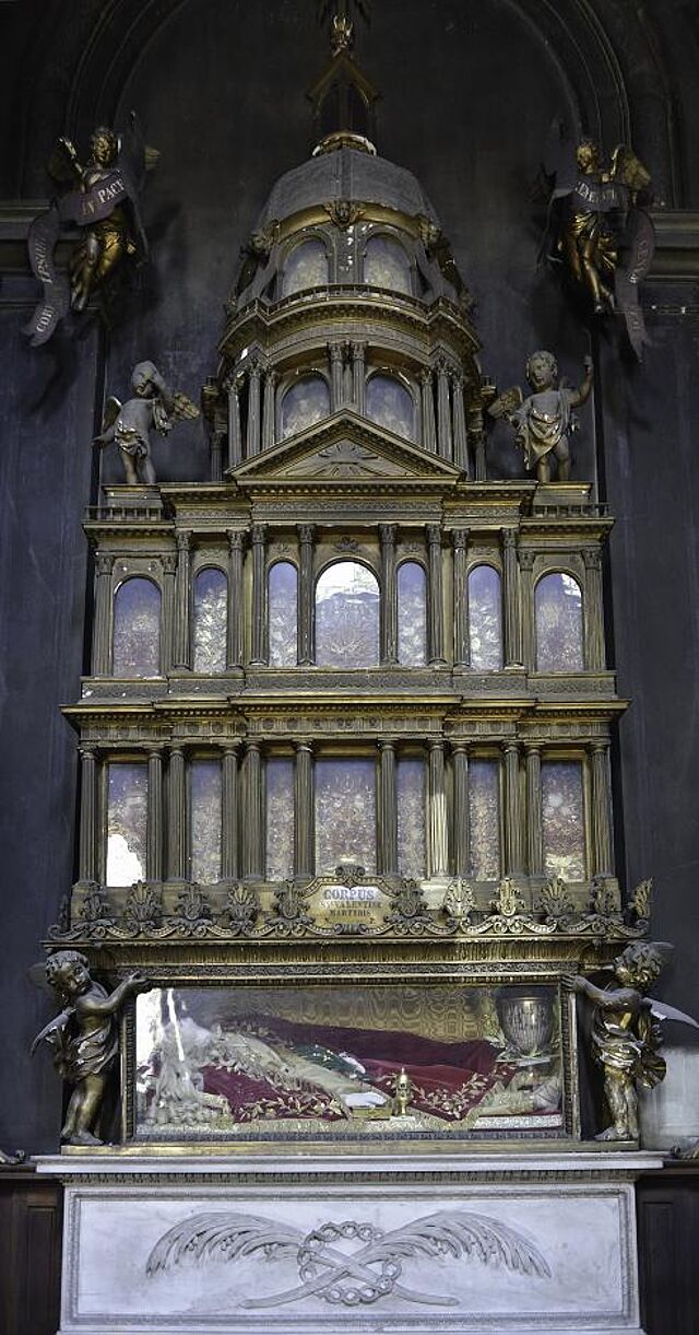 Le retable reliquaire et sa future restauration