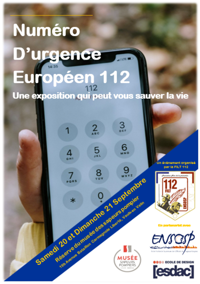 Numéro 112, une exposition qui peut vous sauver la vie