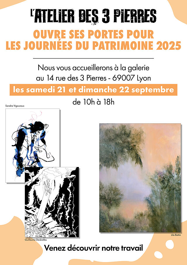 Journées portes ouvertes à l'atelier des 3 pierres
