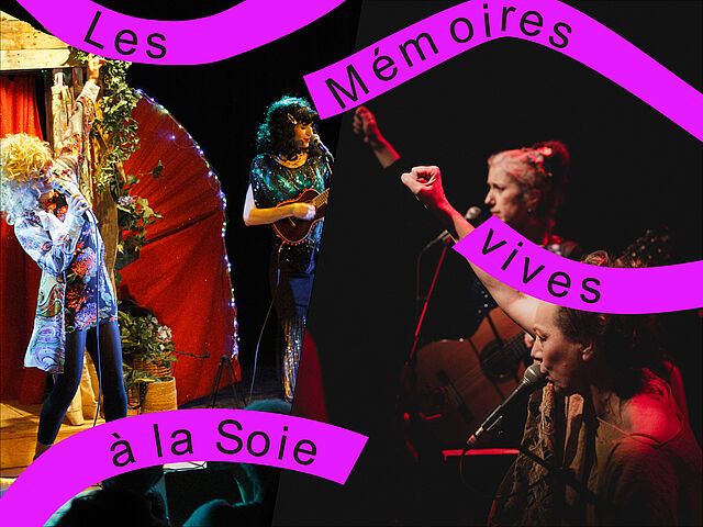 Les Mémoires vives à la Soie : Soirée Musicale avec Fidgi Sisters Phoenix (De l'art d'être une calamité) et Vidala (Une historia americana)