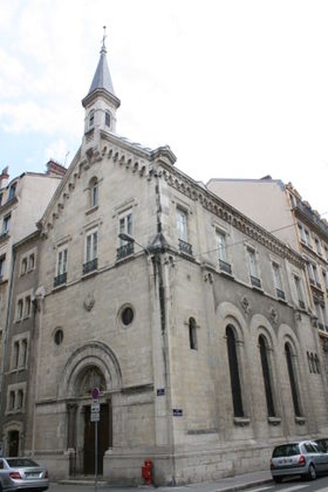 Visite de l'église Luthérienne de Lyon