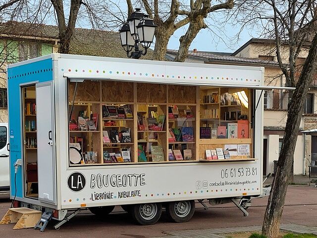 Espace librairie éphémère par La Bougeotte