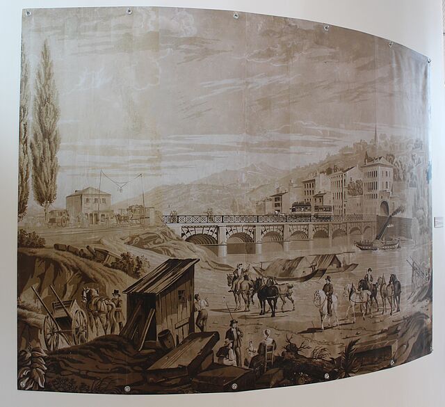Exposition du papier peint panoramique Pignet