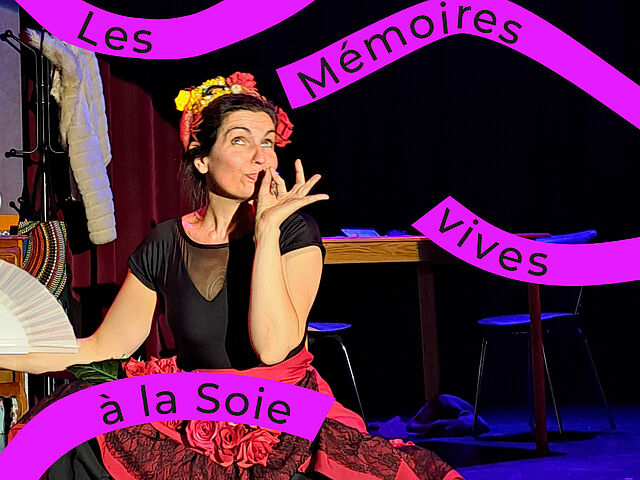 Les Mémoires vives à la Soie : chantier de création "Carmen dans la cuisine " par Compagnie La Cie Anda Jaleo