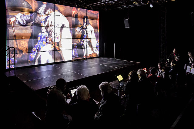 Projection de la collection Auvergne-Rhône-Alpes en accès libre + atelier de peinture sur tissu Micro-Folie de Sevran