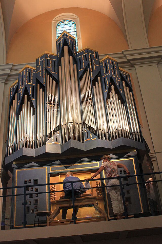 Découverte de l'orgue