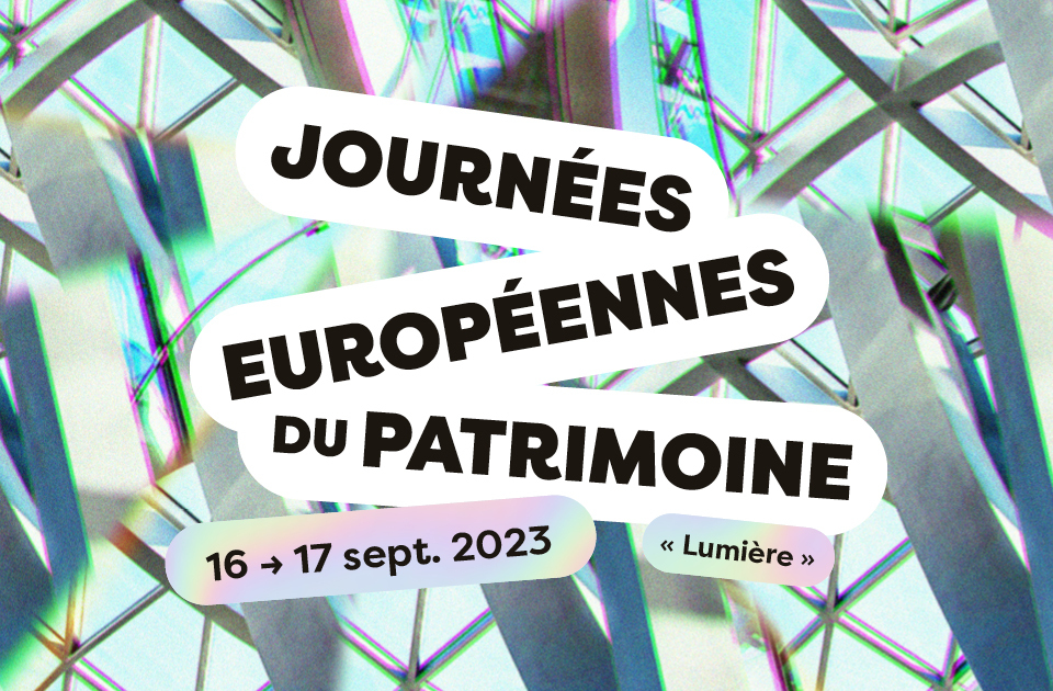 Journées Européennes du Patrimoine, 16-17 sept. 2023, thème : Patrimoine durable